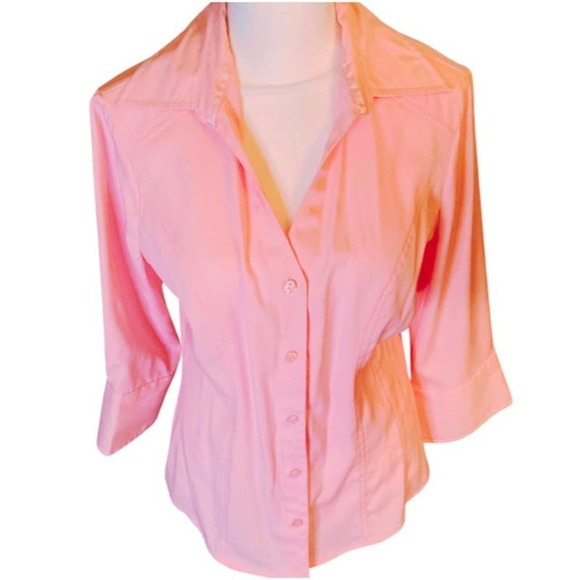 Cato Light Pink Button Up - Picture 5 of 7